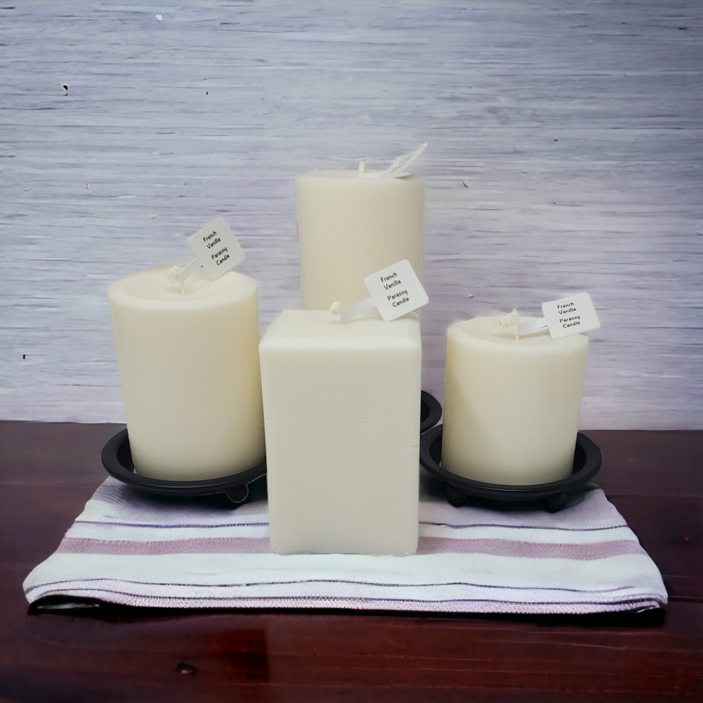 French Vanilla Scented Candles