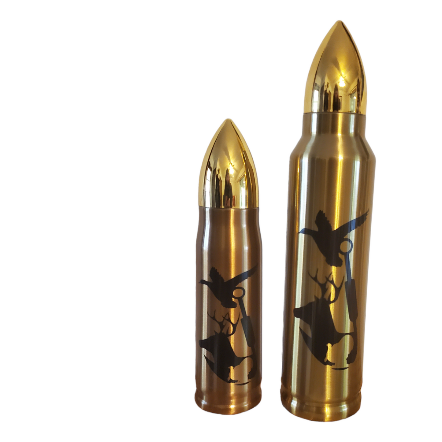 Fish Hook Buck and Duck Bullet Thermos