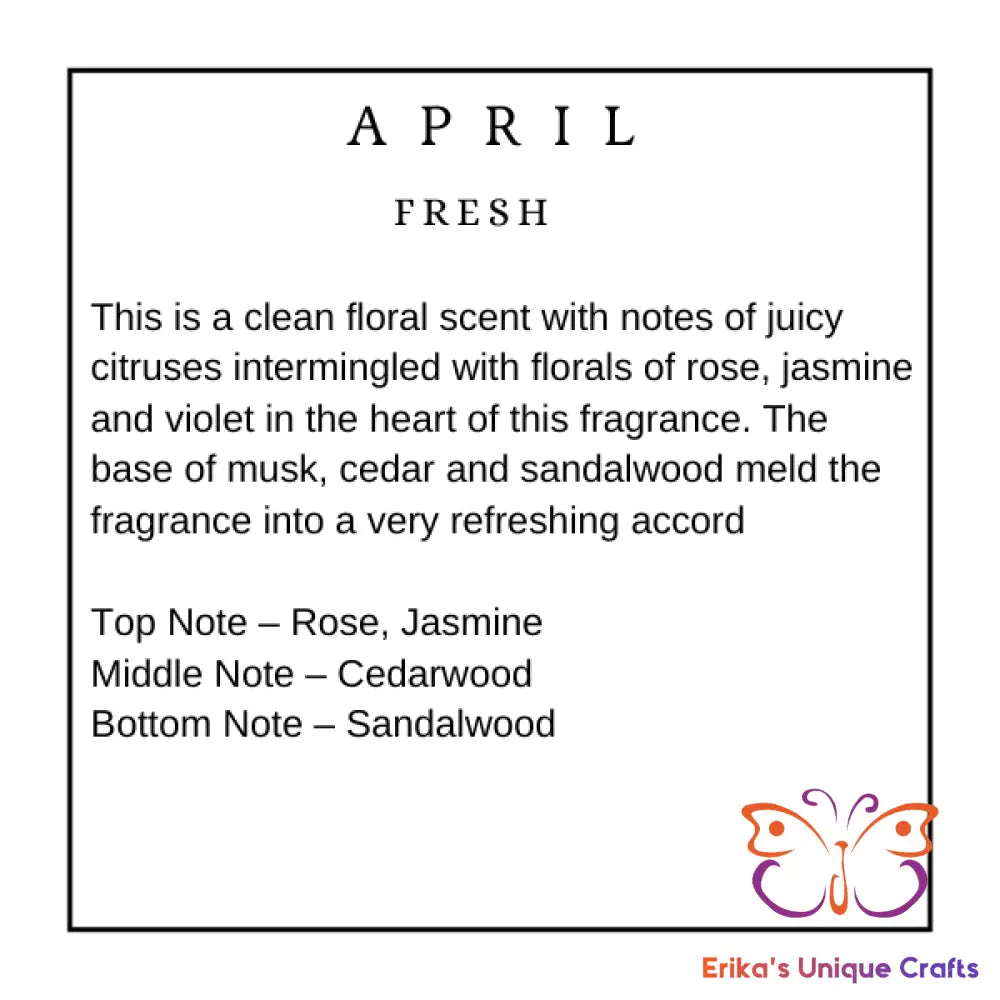 April Fresh Wax Melt Jar Wax Melt Jar