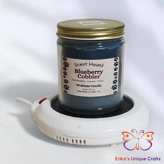 Blueberry Cobbler Wax Melt Jar Wax Melt Jar