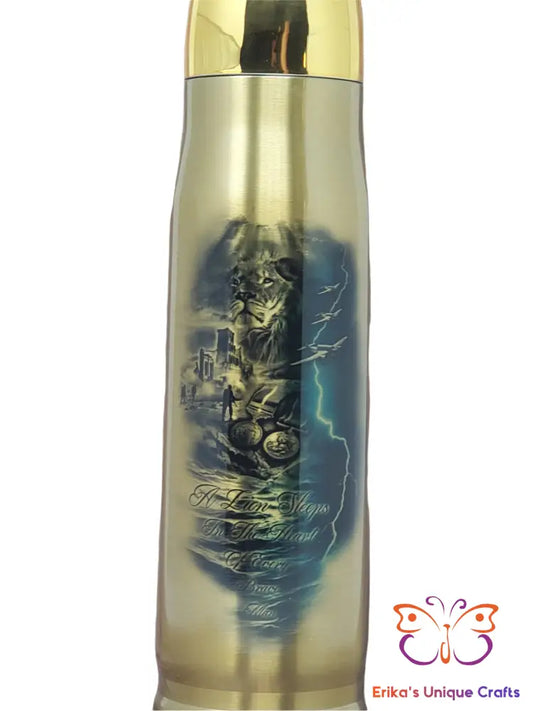 Brave Man Bullet Thermos - Erikas Crafts