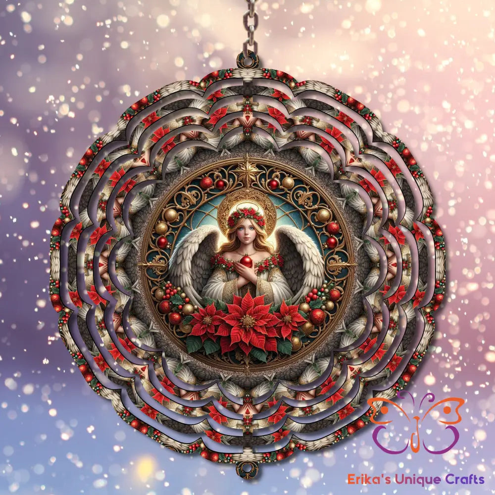 Christmas Angel Wind Spinner Wind Spinner