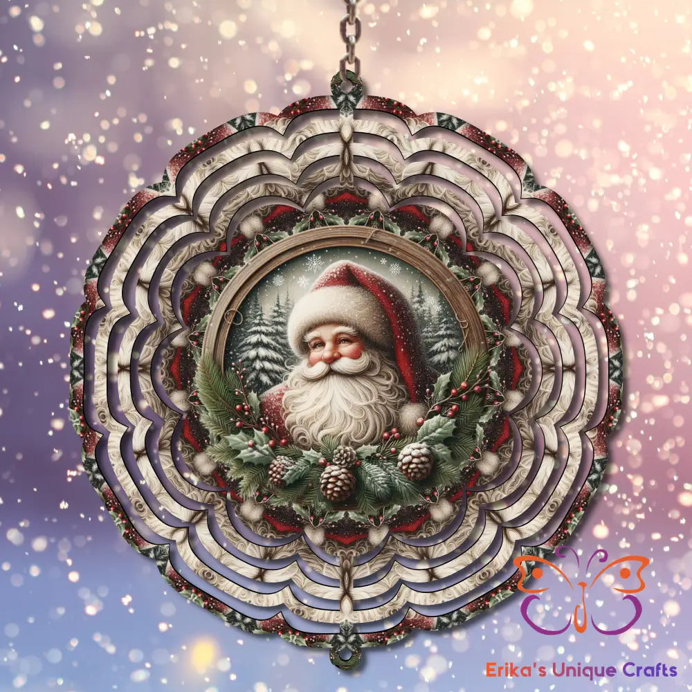 Christmas Santa Wind Spinner Wind Spinner