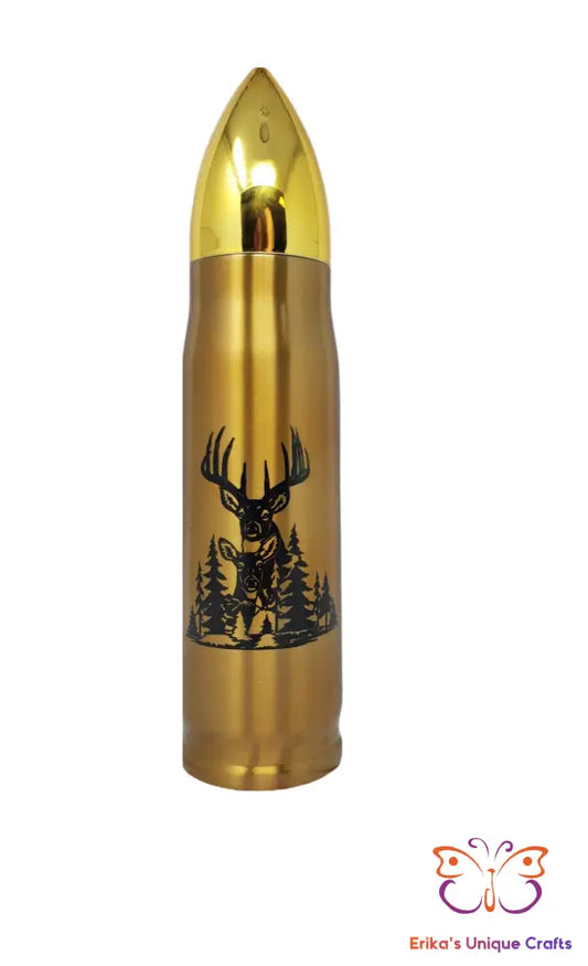 Deer Family 17 Oz Bullet Thermos - Erikas Crafts