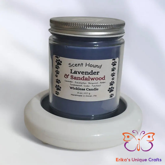 Lavender & Sandalwood Wax Melt Jar Wax Melt Jar