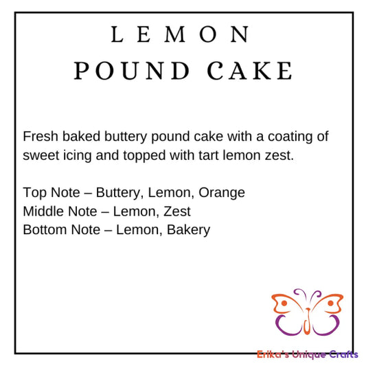 Lemon Pound Cake Wax Melt Paw Wax Melts