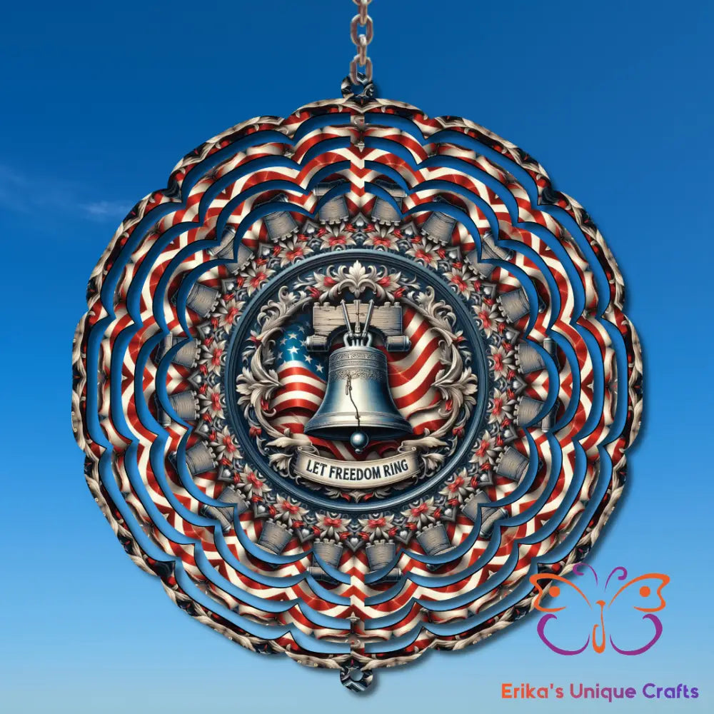 Let Freedom Ring Wind Spinner Wind Spinner