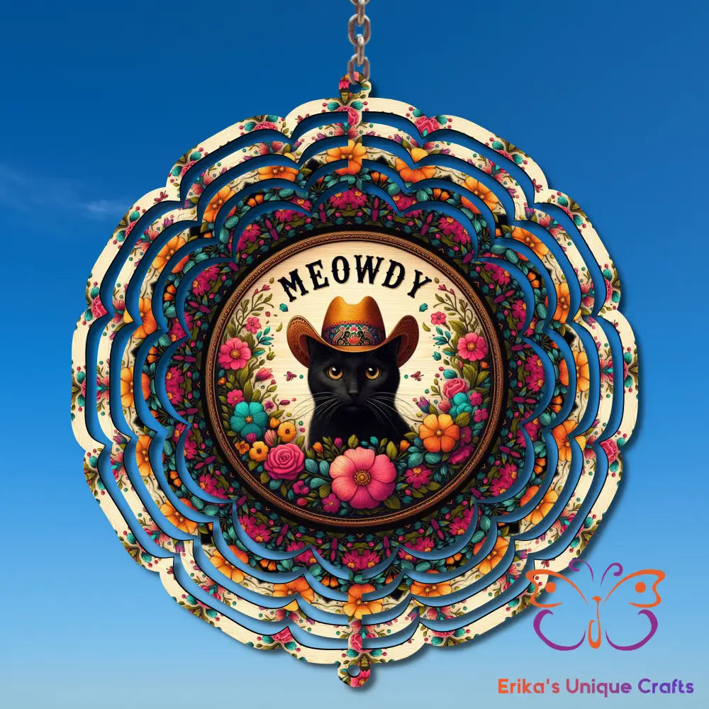 Meowdy Wind Spinner Wind Spinner