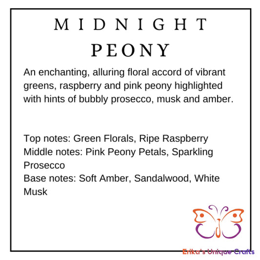Midnight Peony Gel Air Freshener Gel Air Freshener