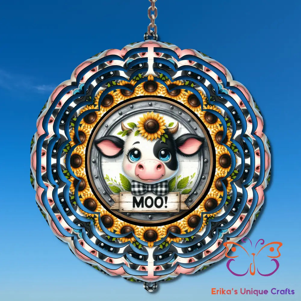Moo Cow Wind Spinner Wind Spinner