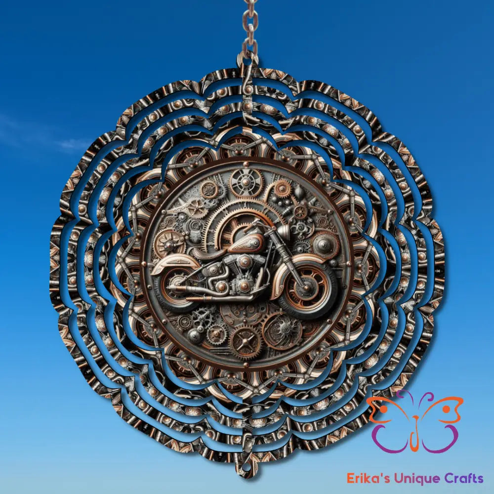 Motorcycle Gears Wind Spinner Wind Spinner