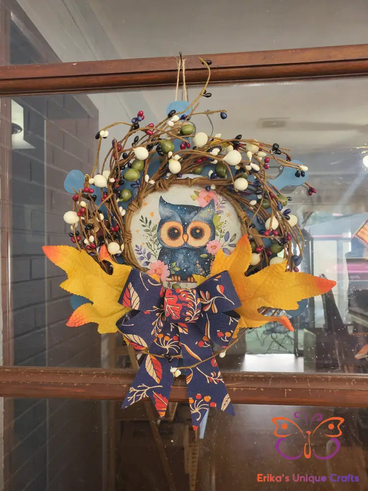 Owl Wreath