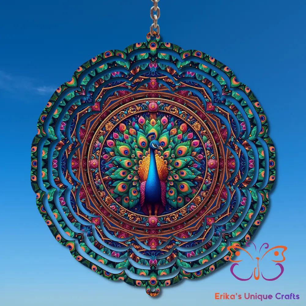 Peacock Wind Spinner Wind Spinner
