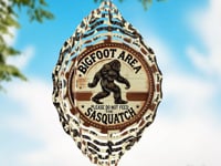 Big Foot Area Wind Spinner