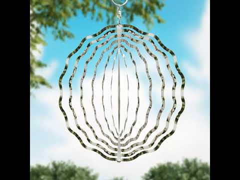 Welcome Magnolia Wind Spinner