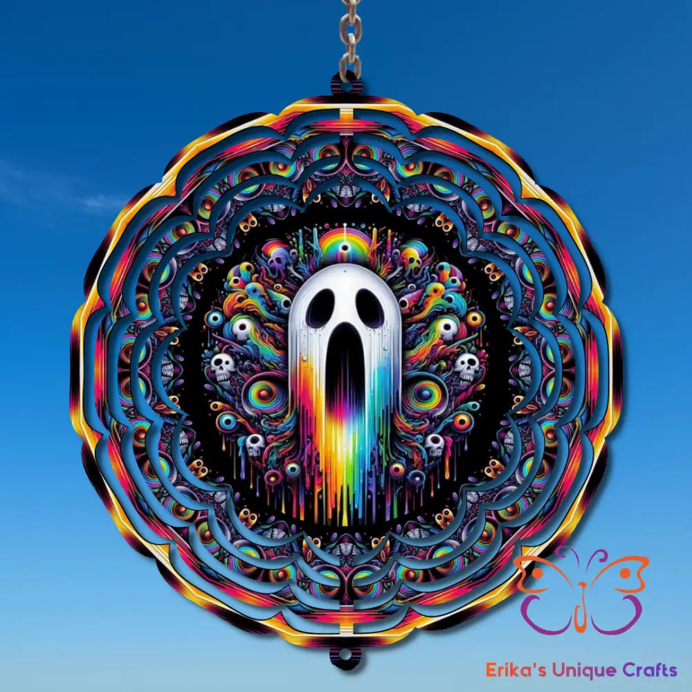 Screaming Ghost Wind Spinner Wind Spinner