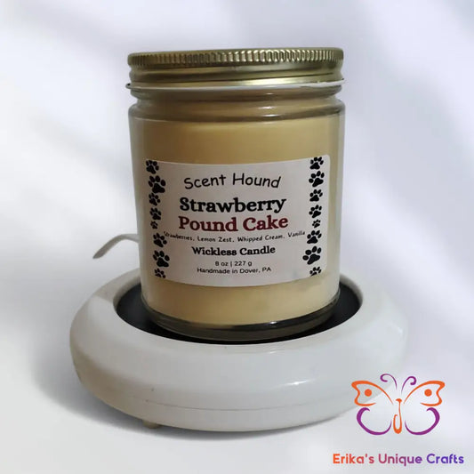 Strawberry Pound Cake Wax Melt Jar Wax Melt Jar