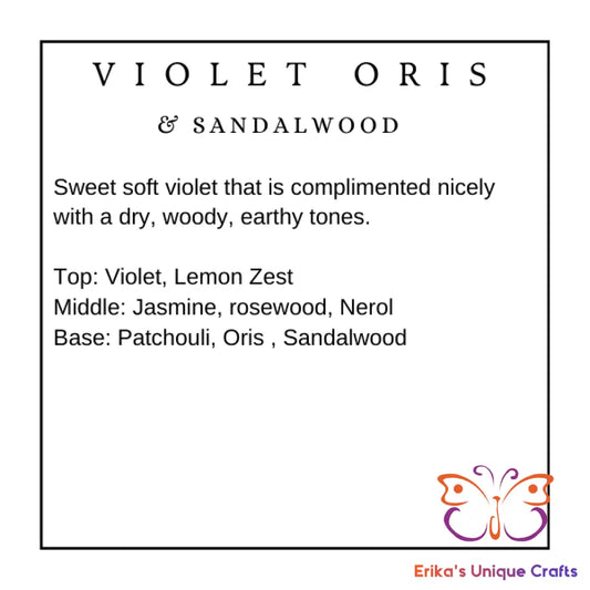Violet Orris & Sandalwood Gel Air Freshener