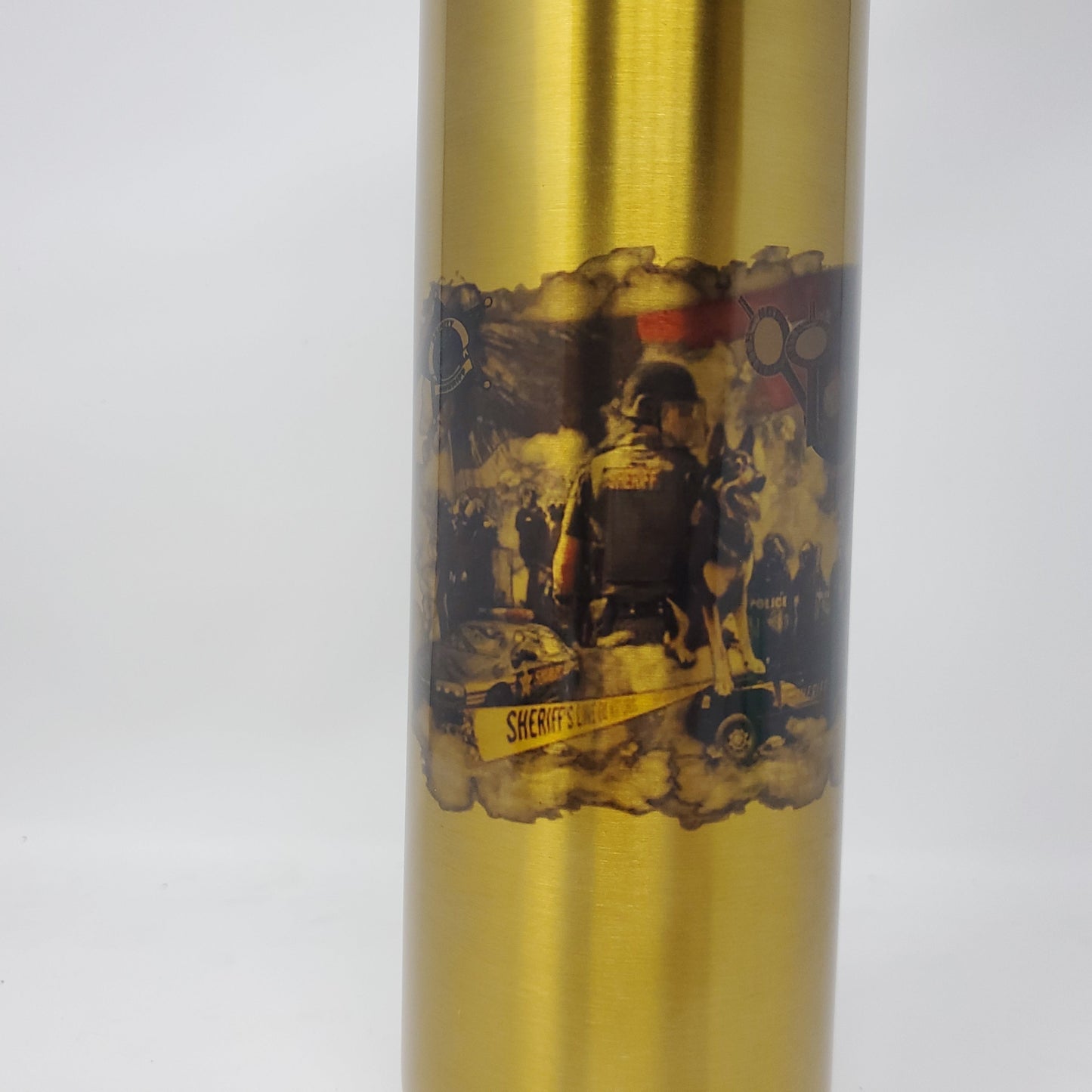 Police Bullet Thermos - Erikas Crafts