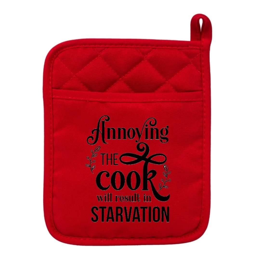 Annoy Cook Pot Holder - Erikas Crafts