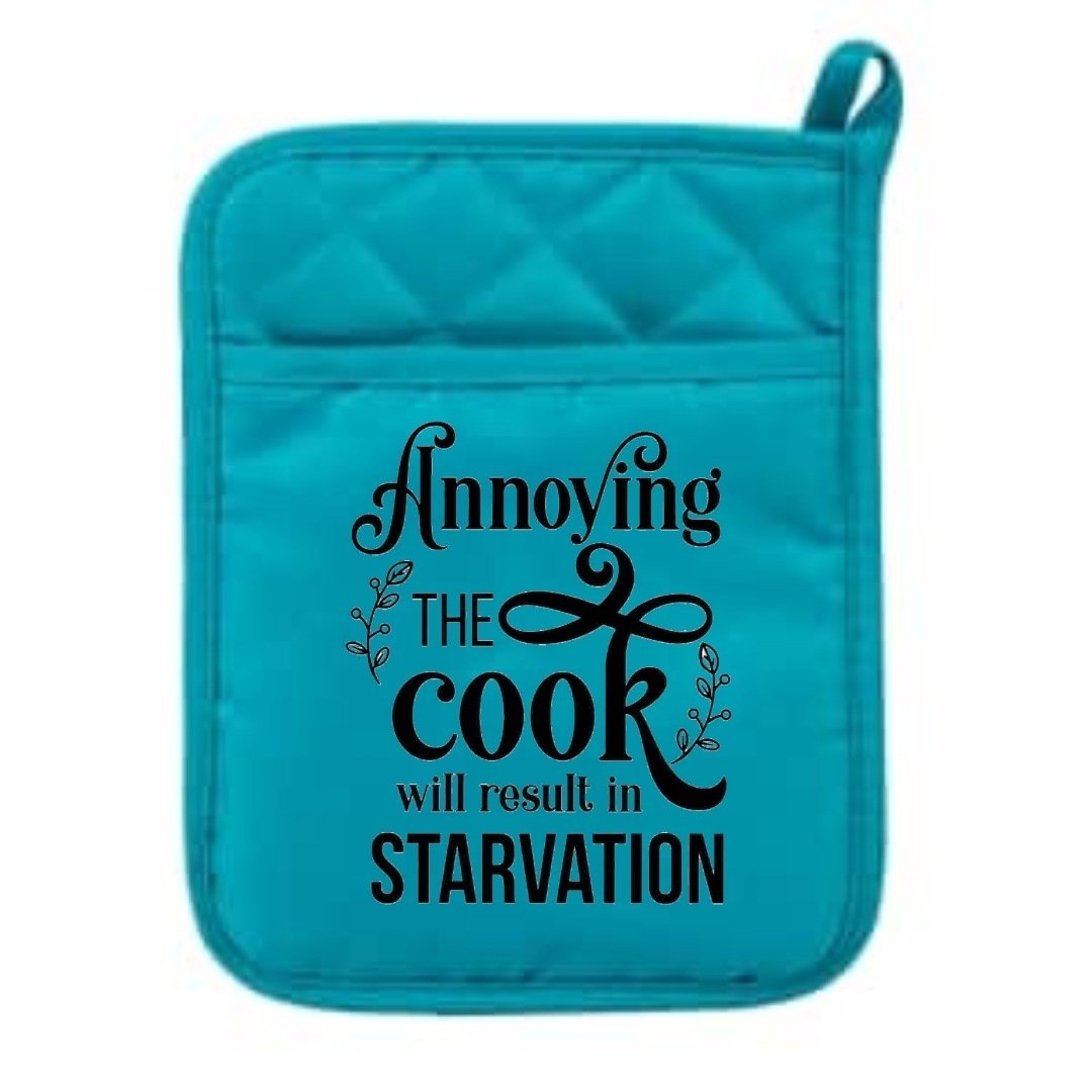 Annoy Cook Pot Holder - Erikas Crafts