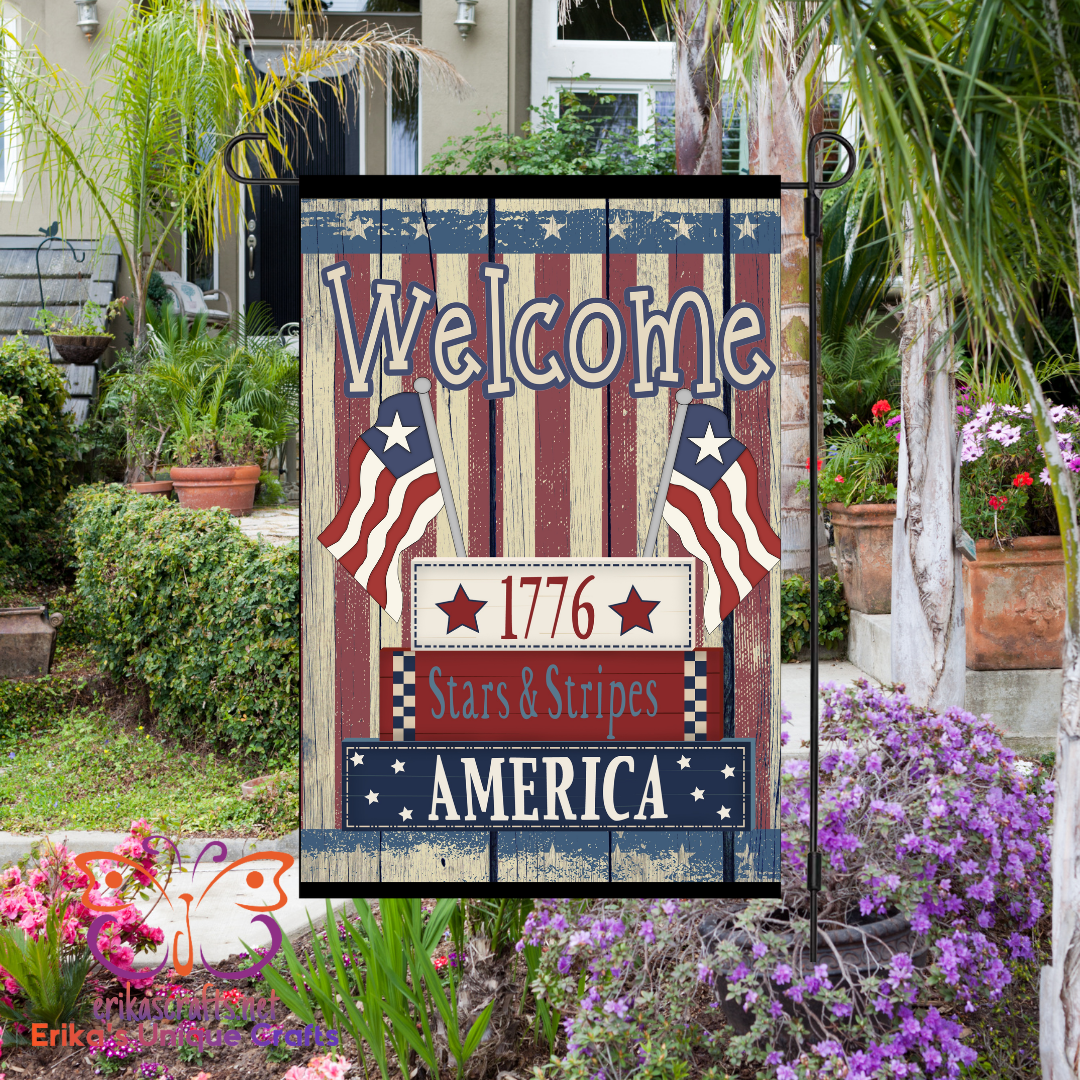Stars and Stripes 1776 Garden Flag