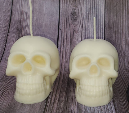 Beeswax Skull Candles - Erikas Crafts