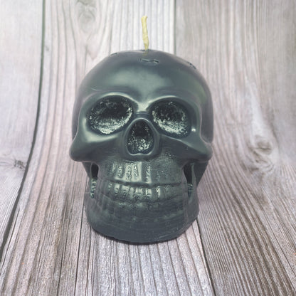 Bleeding Skull Beeswax Candle - Erikas Crafts