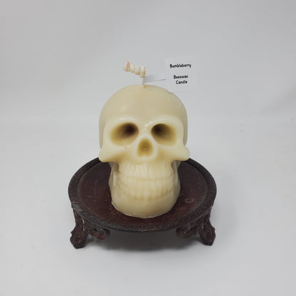 Bleeding Skull Candles