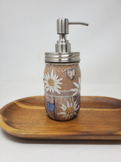 Mason Jar Soap Dispensers