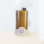 3’’ x 6.5’’ Pillar Candles - Unscented/Yellow/Beeswax