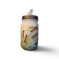 Cattails Mason Jar Tissue Dispenser