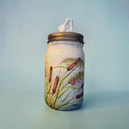 Cattails Mason Jar Tissue Dispenser