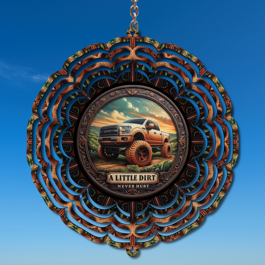 A Little Dirt Wind Spinner