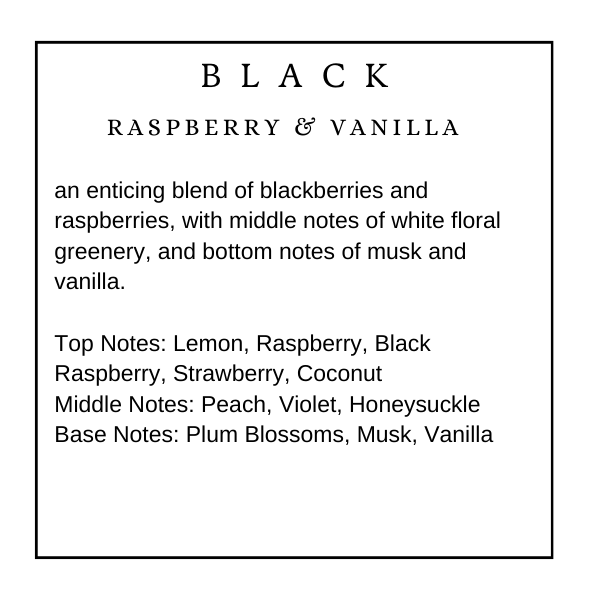 Black Raspberry & Vanilla