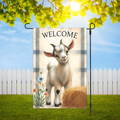 Cute Baby Goat Garden Flag