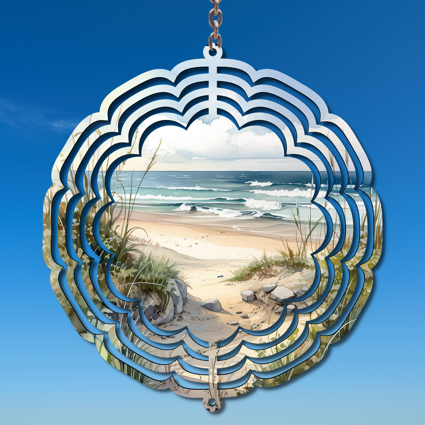 Relaxing Beach Wind Spinner