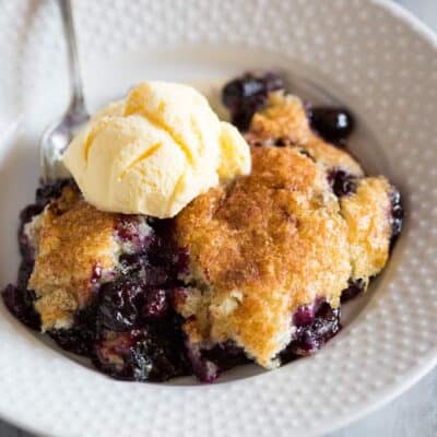 Blueberry Cobbler