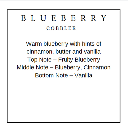 Blueberry Cobbler