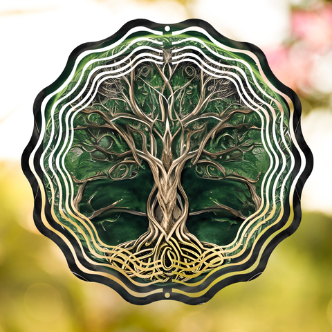 Celtic Tree Of Life Wind Spinner