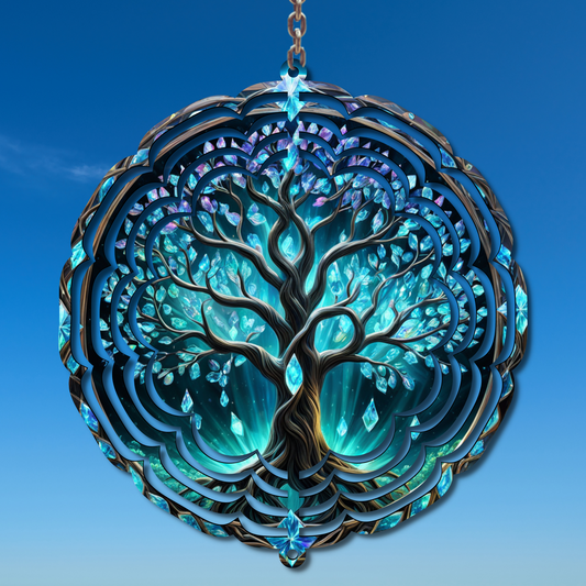 Celtic Tree Wind Spinner