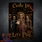 Come and Play Halloween Garden Flag