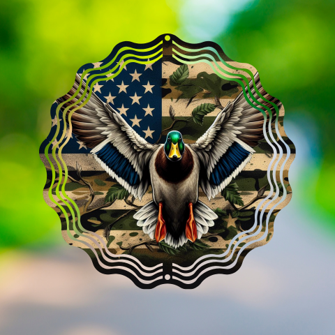 Duck Hunter Wind Spinner