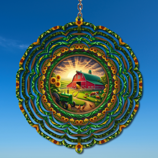 Farm Life Wind Spinner
