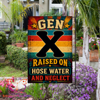 Gen X Garden Flag