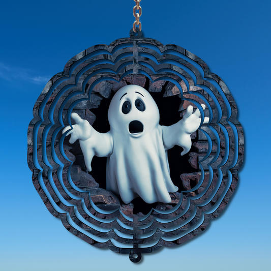 Ghost Butt Wind Spinner
