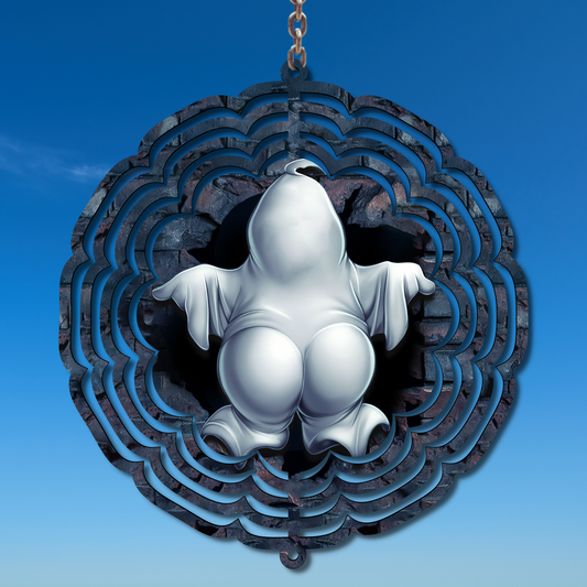 Ghost Butt Wind Spinner