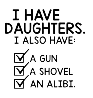 I Have Daughters Bullet Thermos