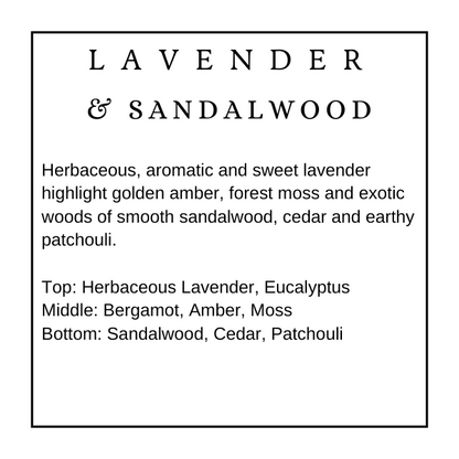 Lavender & Sandalwood