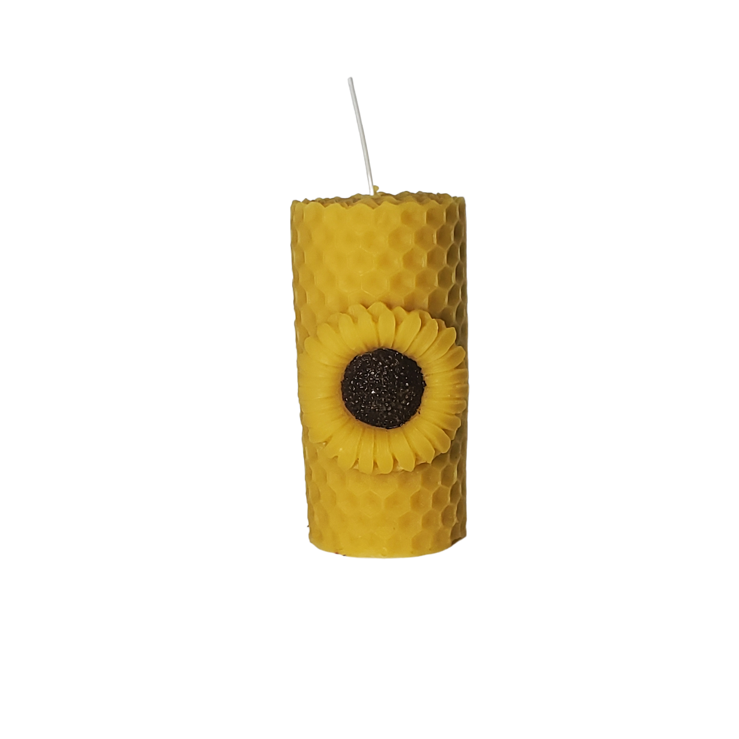 Honeycomb Sunflower Candle